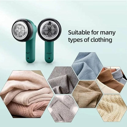 Electric Lint Remover | Rechargeable Anti-Pilling Fabric Shaver for Clothes & Sweaters